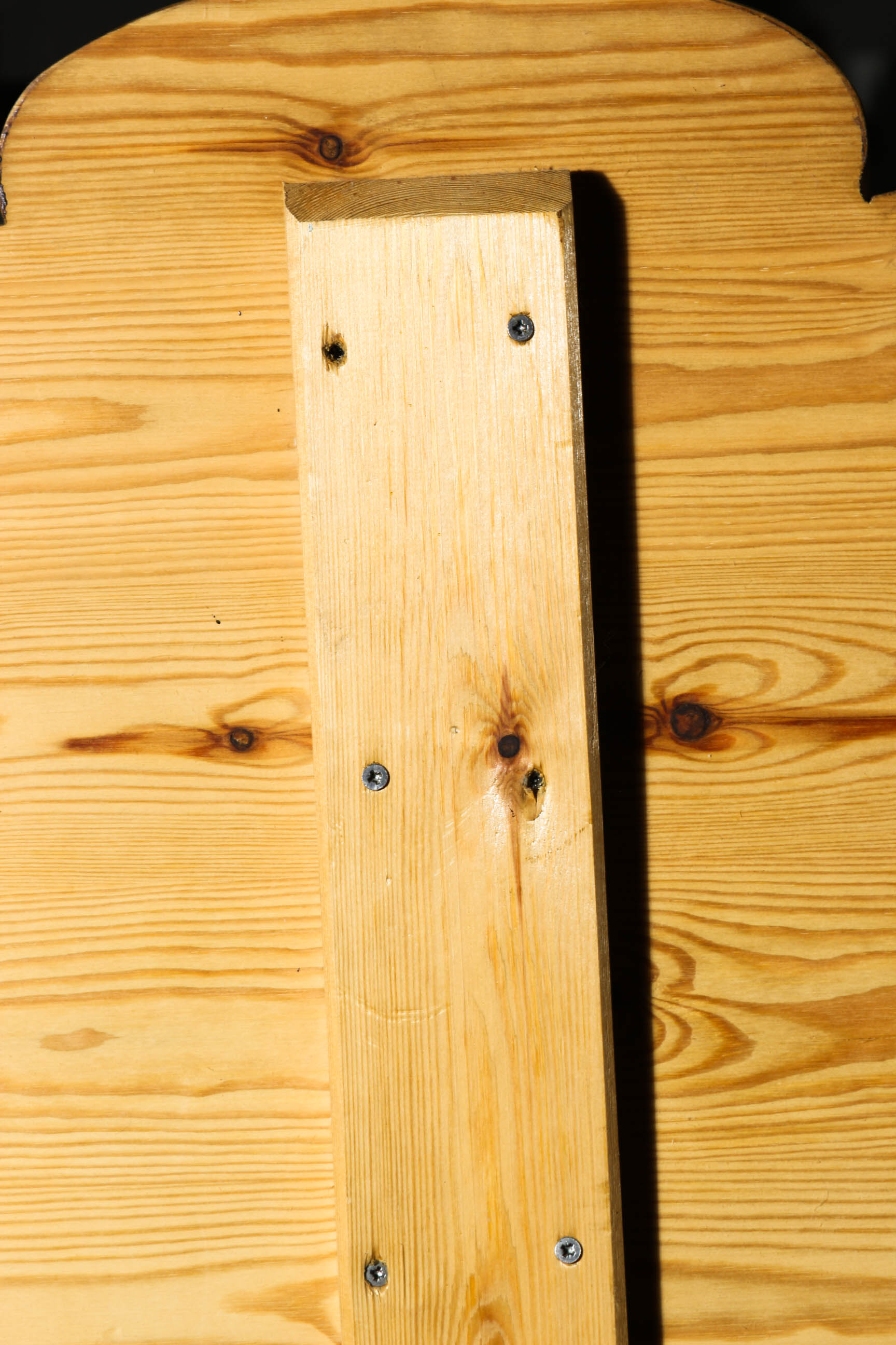 Provincial Style Pine Headboard