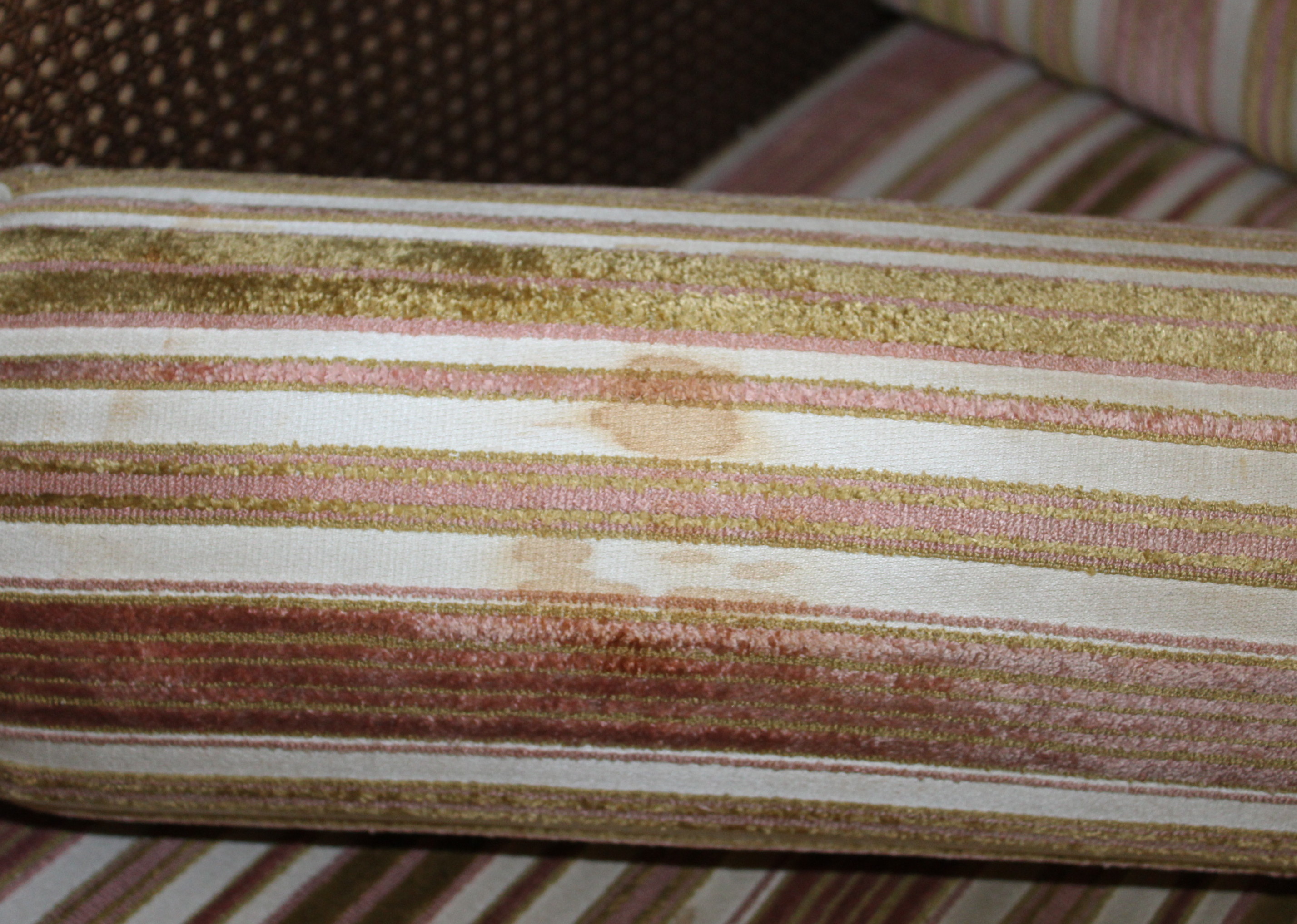 Antique Victorian Cane-Back Sofa