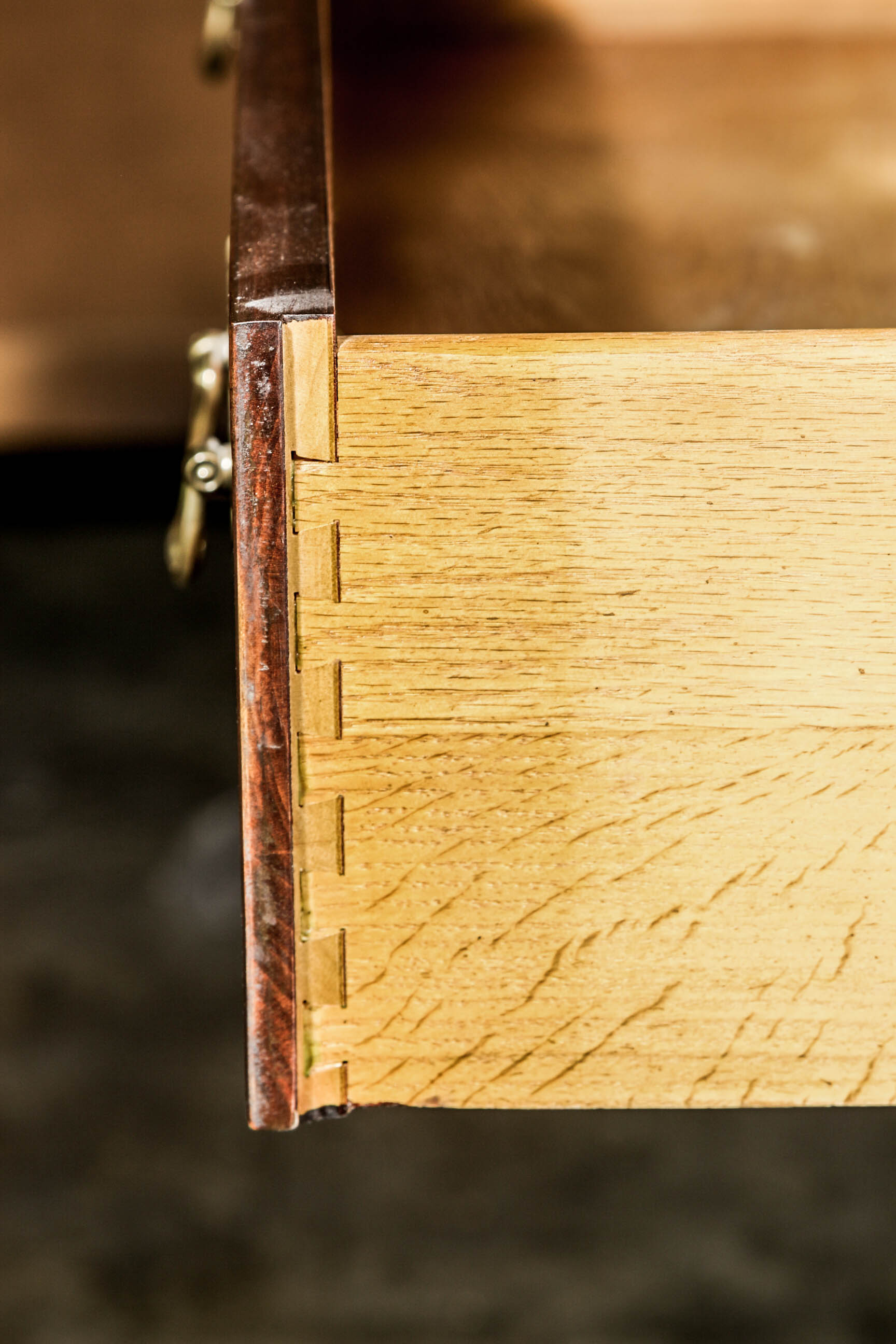 Vintage Chippendale Style Side Table by Baker's Furniture