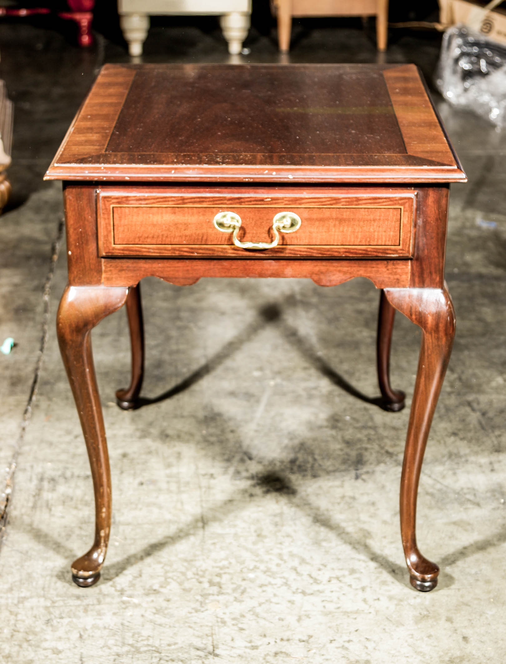 Vintage Chippendale Style Side Table by Baker's Furniture