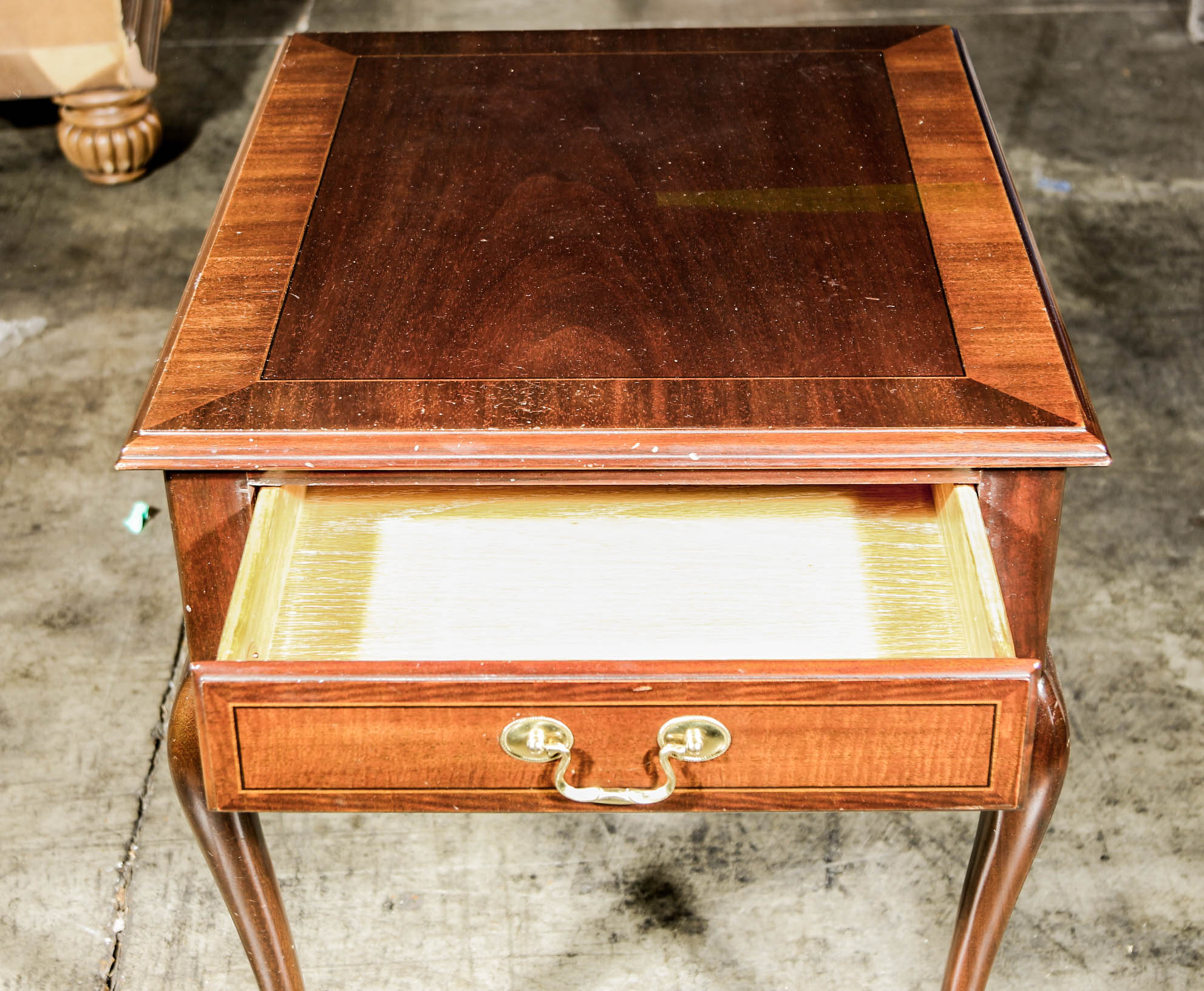 Vintage Chippendale Style Side Table by Baker's Furniture