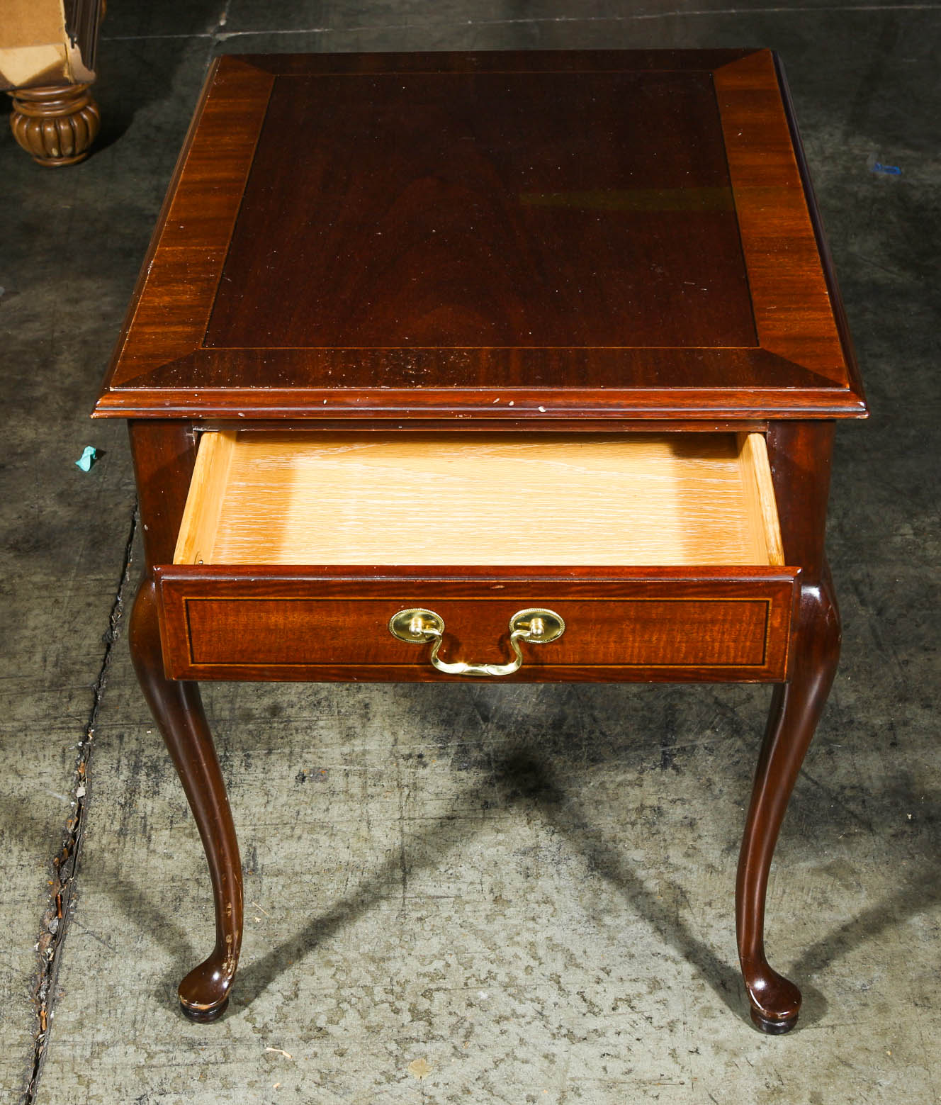 Vintage Chippendale Style Side Table by Baker's Furniture