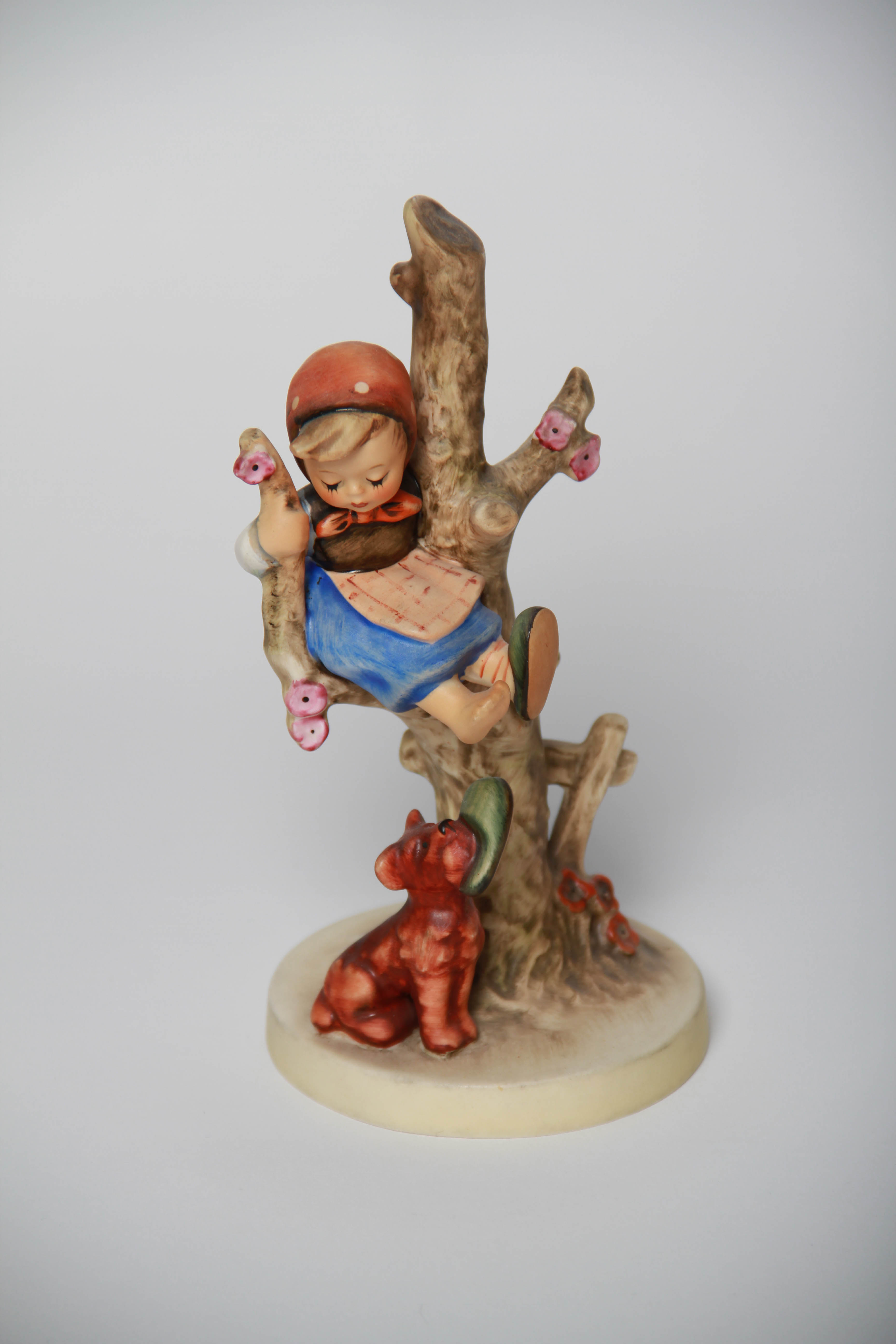 Vintage Hummel Tree Climbing Figurines