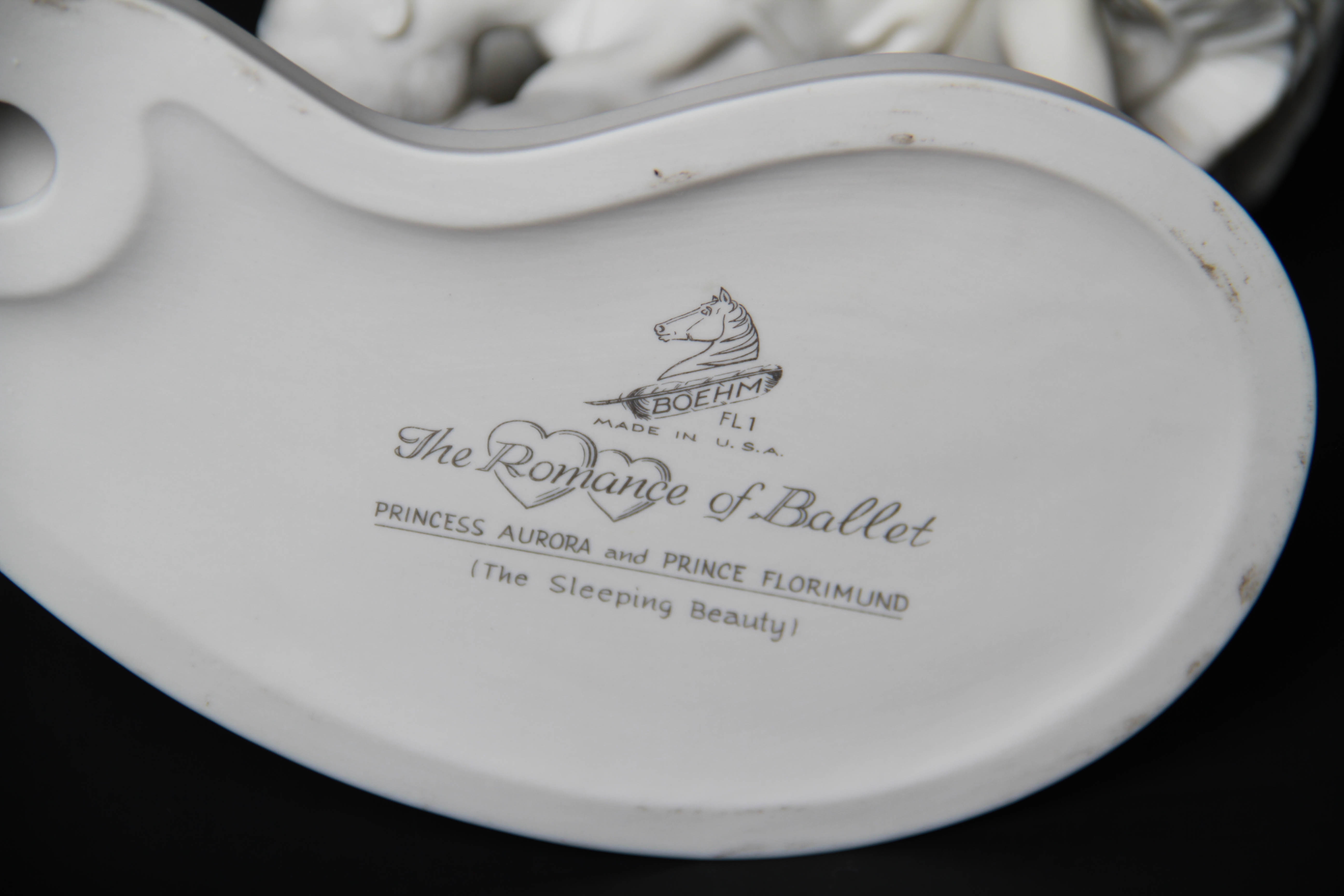 Boehm Laszlo Ispanky "The Romance of Ballet" Dancer Figurine