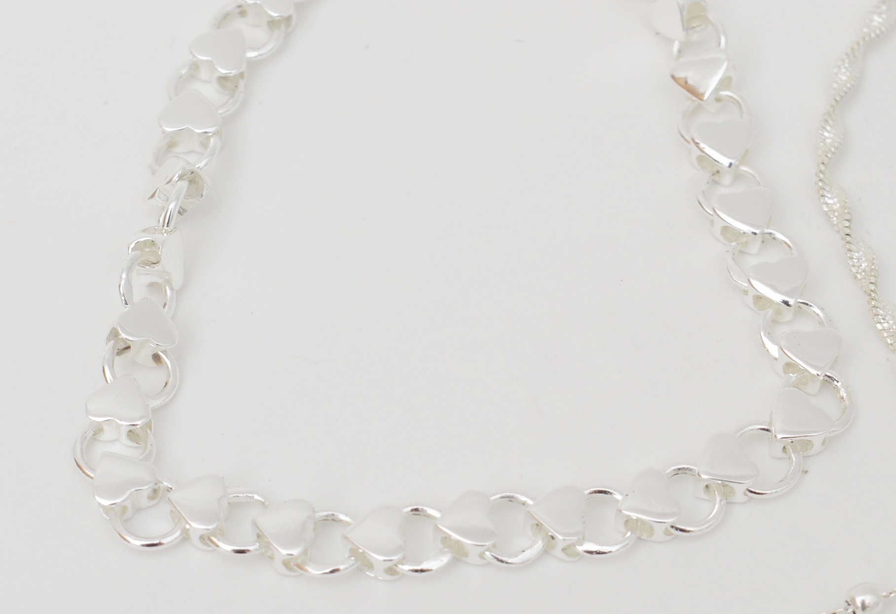 Four Sterling Silver Bracelets