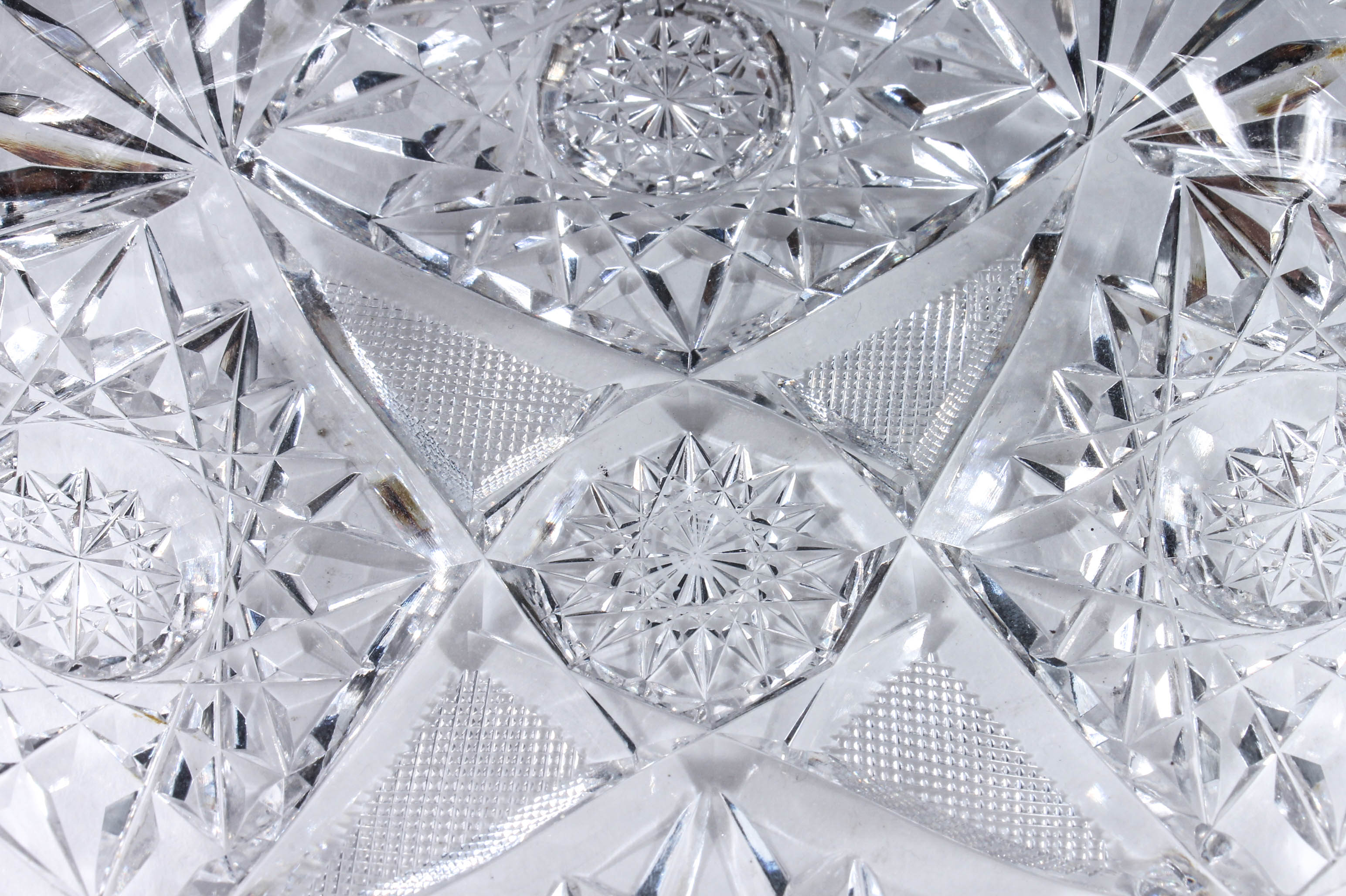 Pair of Libbey Cut Glass Dishes