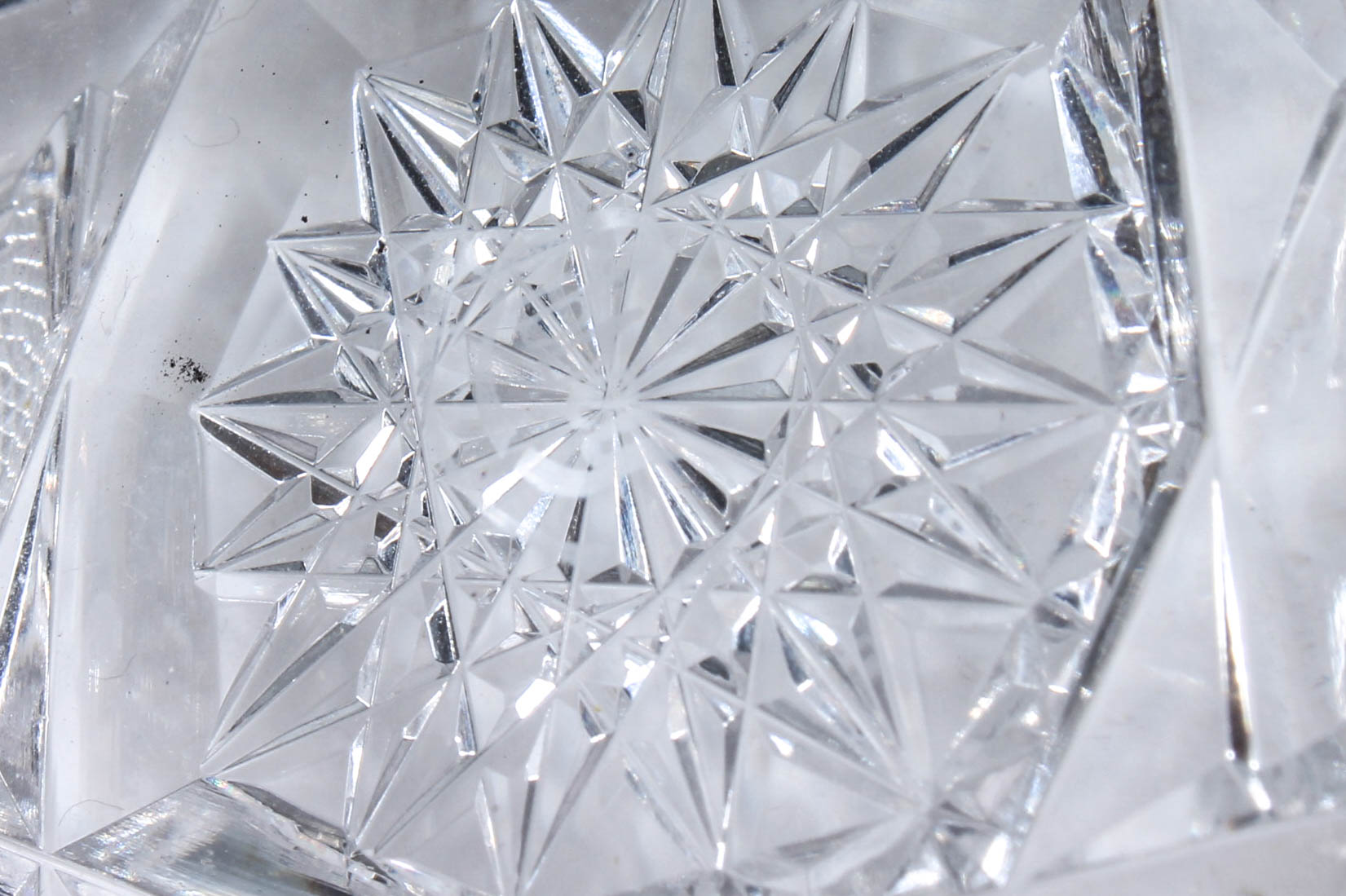 Pair of Libbey Cut Glass Dishes