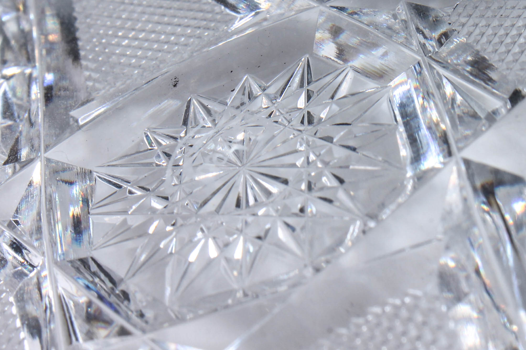 Pair of Libbey Cut Glass Dishes