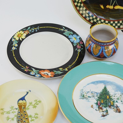 Miscellaneous Decorative Plates and Pot