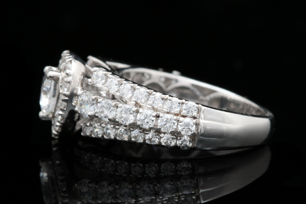 Sterling Silver and CZ Bridal Set