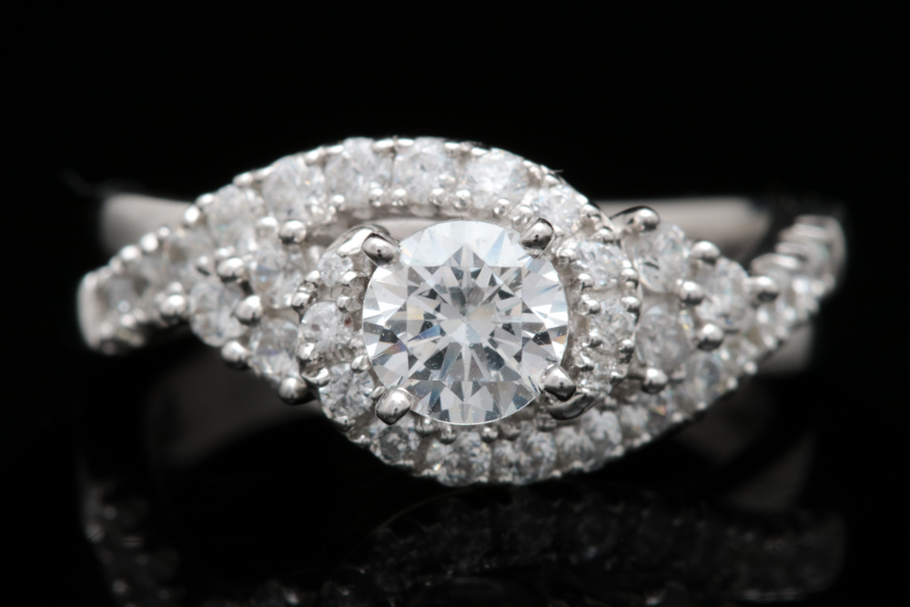 Sterling Silver and CZ Bridal Set