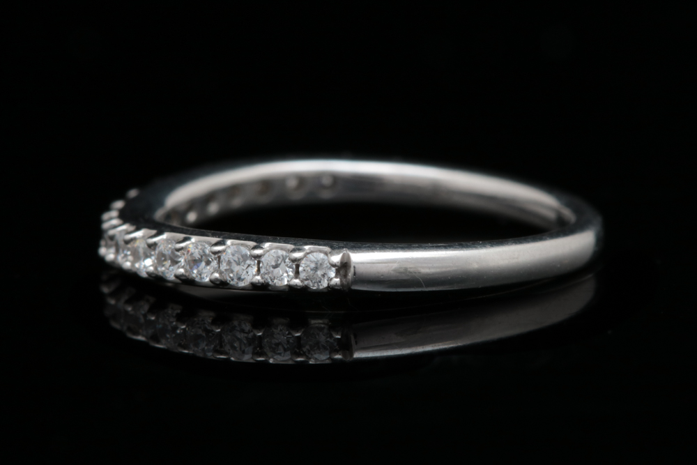 Sterling Silver and CZ Bridal Set