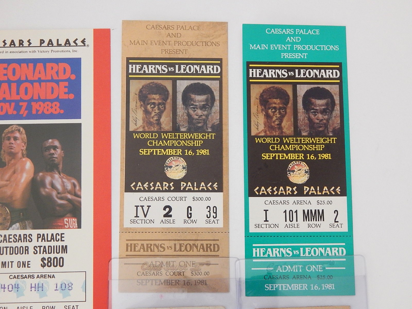 Boxing Memorabilia