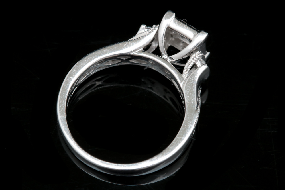 Sterling Silver and CZ Bridal Set