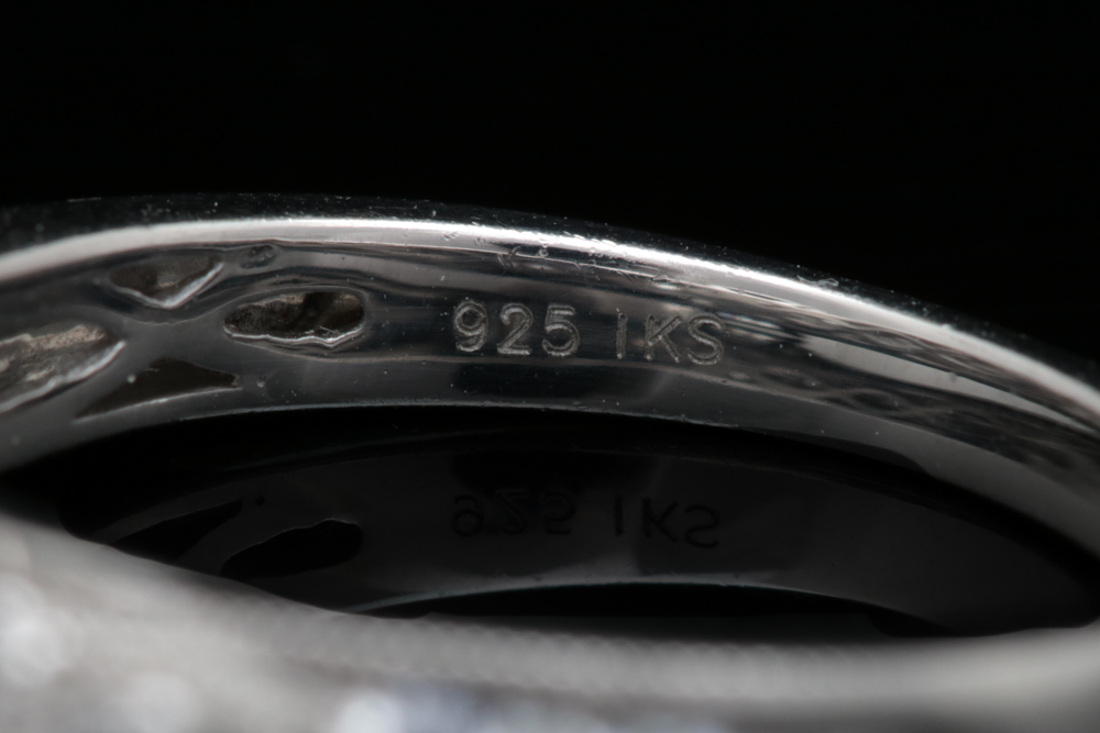 Sterling Silver and CZ Bridal Set