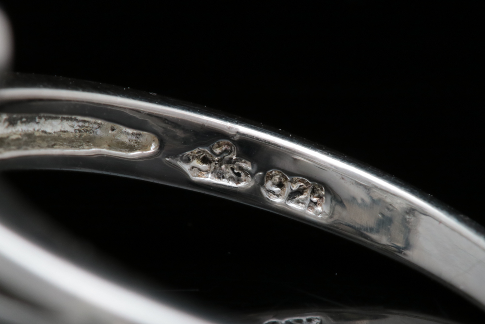 Sterling Silver and Diamond Butterfly Ring