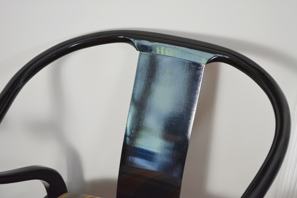 Two Asian Inspired Armchairs