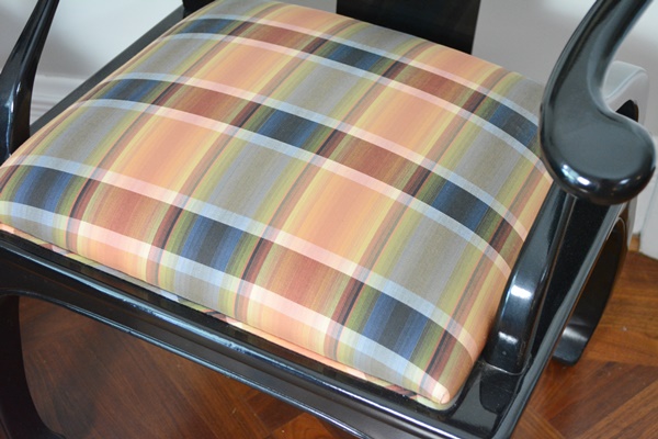 Two Asian Inspired Armchairs