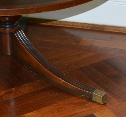 Duncan Phyfe Style Two Tier Round Table