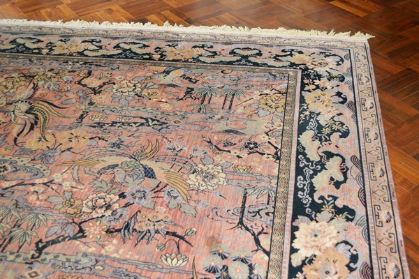 MJ Whittall Anglo Persian "Bird of Paradise" Wool Area Rug