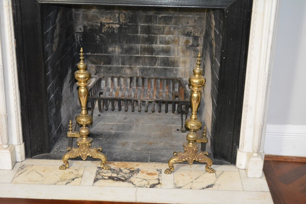 Pair of Brass Andirons