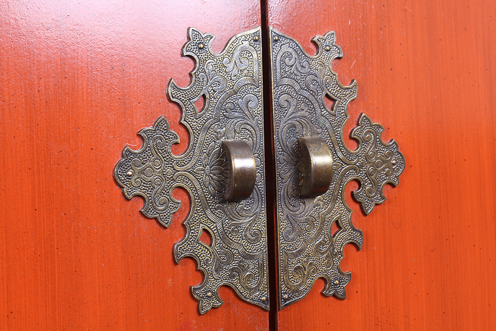 East Asian Style Lacquered Chest by Thomasville