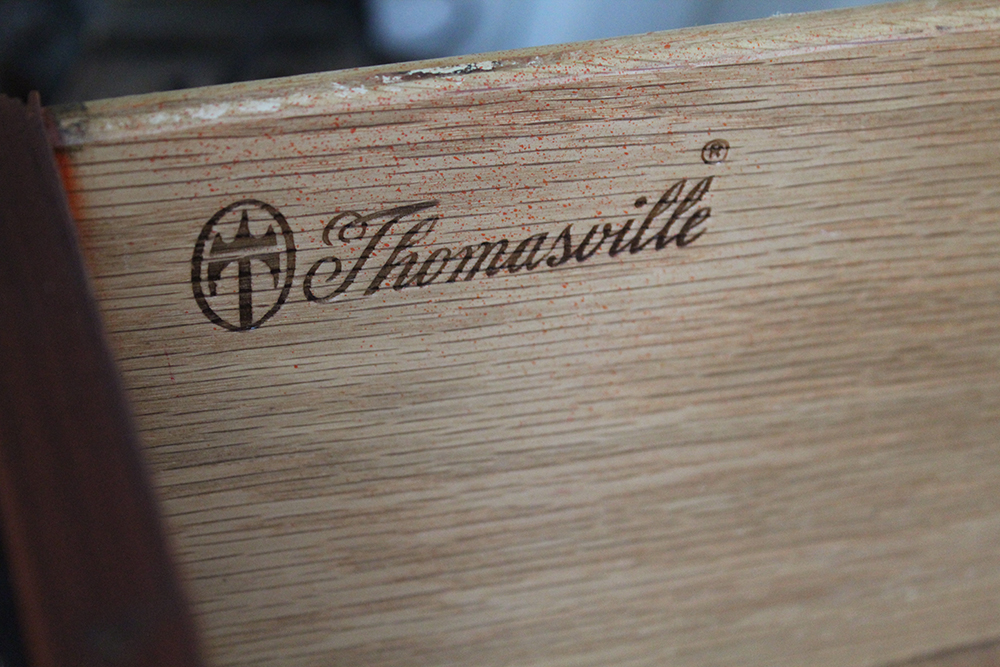 East Asian Style Lacquered Chest by Thomasville