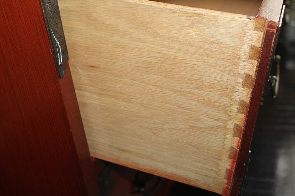 East Asian Style Lacquered Chest by Thomasville