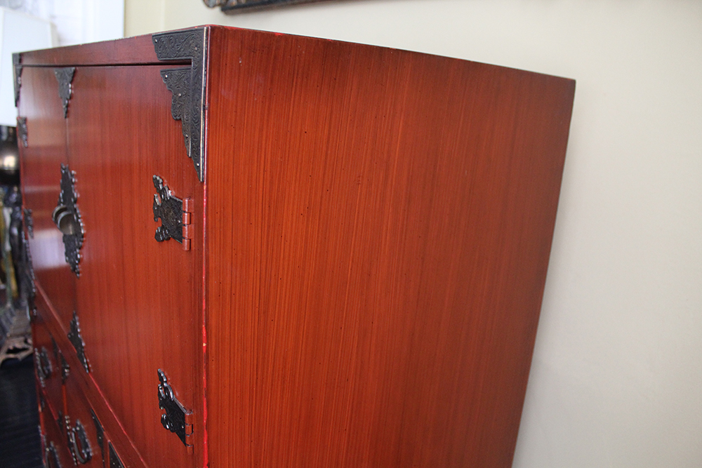 East Asian Style Lacquered Chest by Thomasville