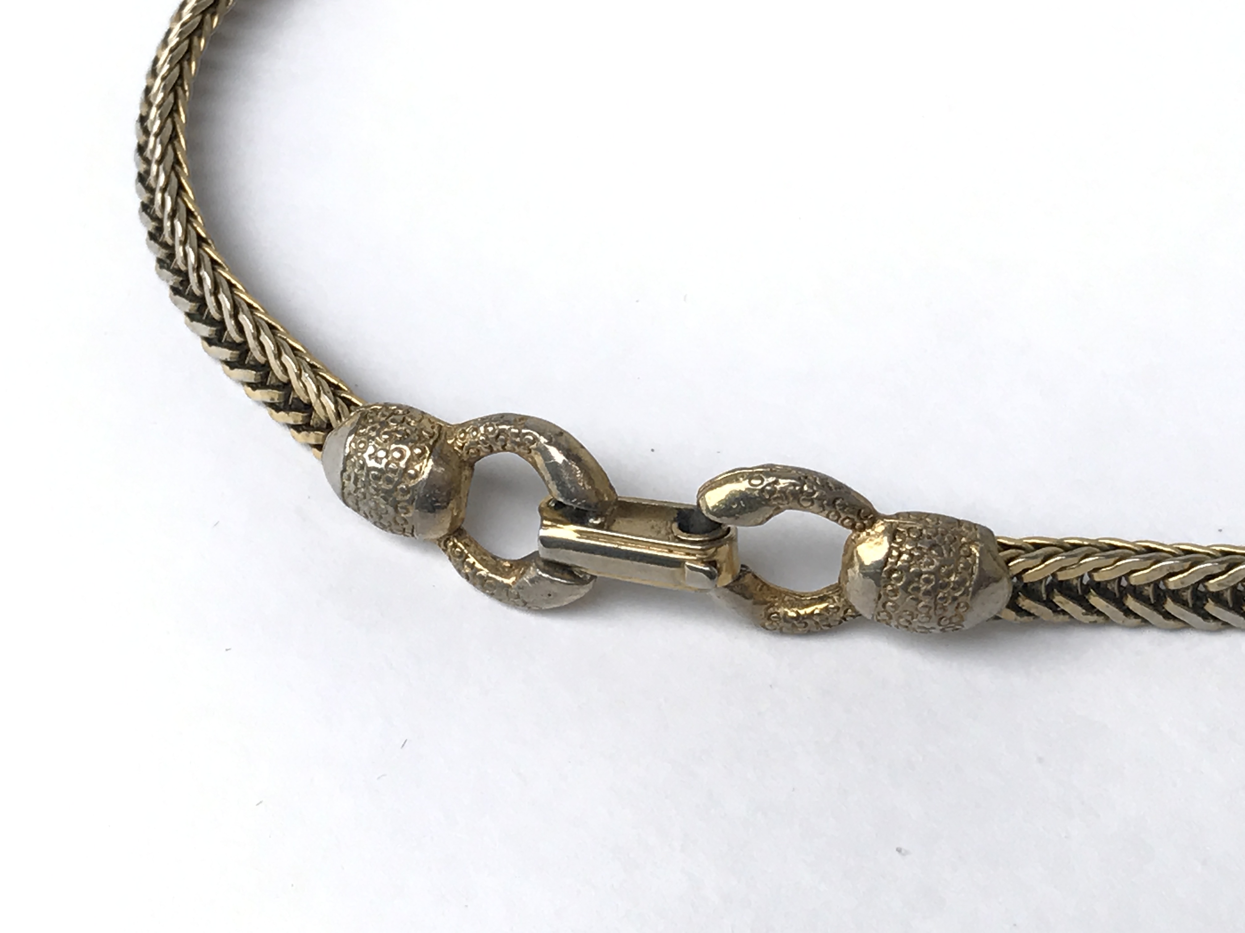 Vintage Asian-Inspired Necklace and Bracelet Set