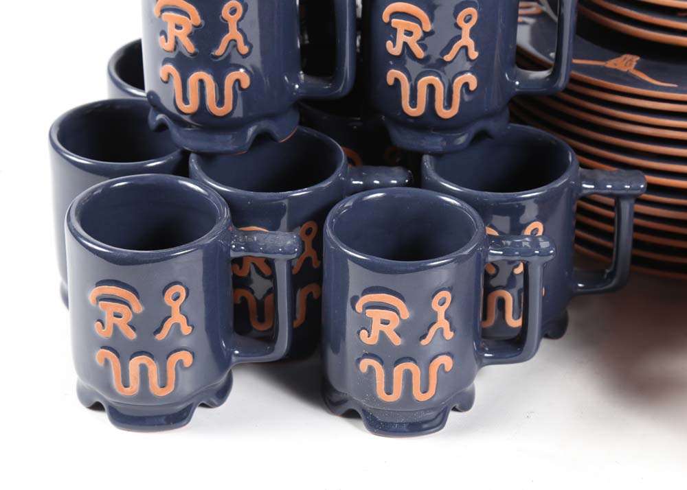 Frankoma "Ranch" Western Tableware