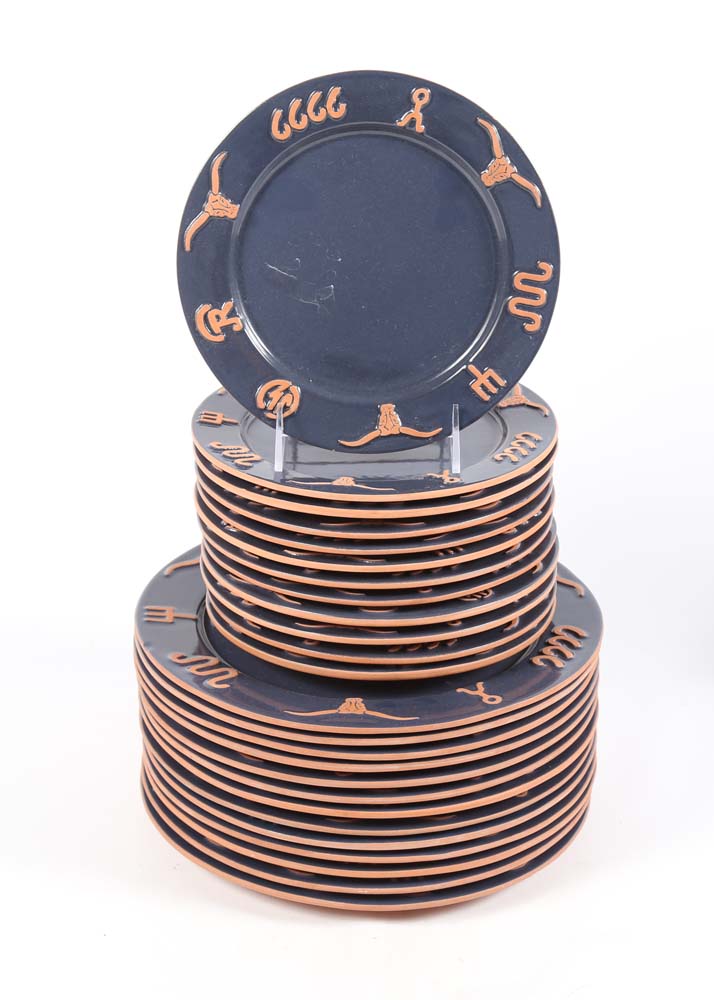 Frankoma "Ranch" Western Tableware