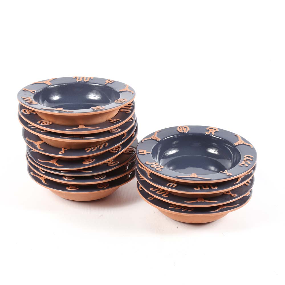 Frankoma "Ranch" Western Tableware