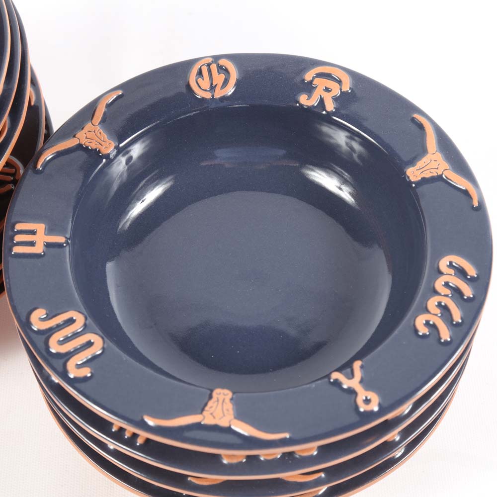 Frankoma "Ranch" Western Tableware
