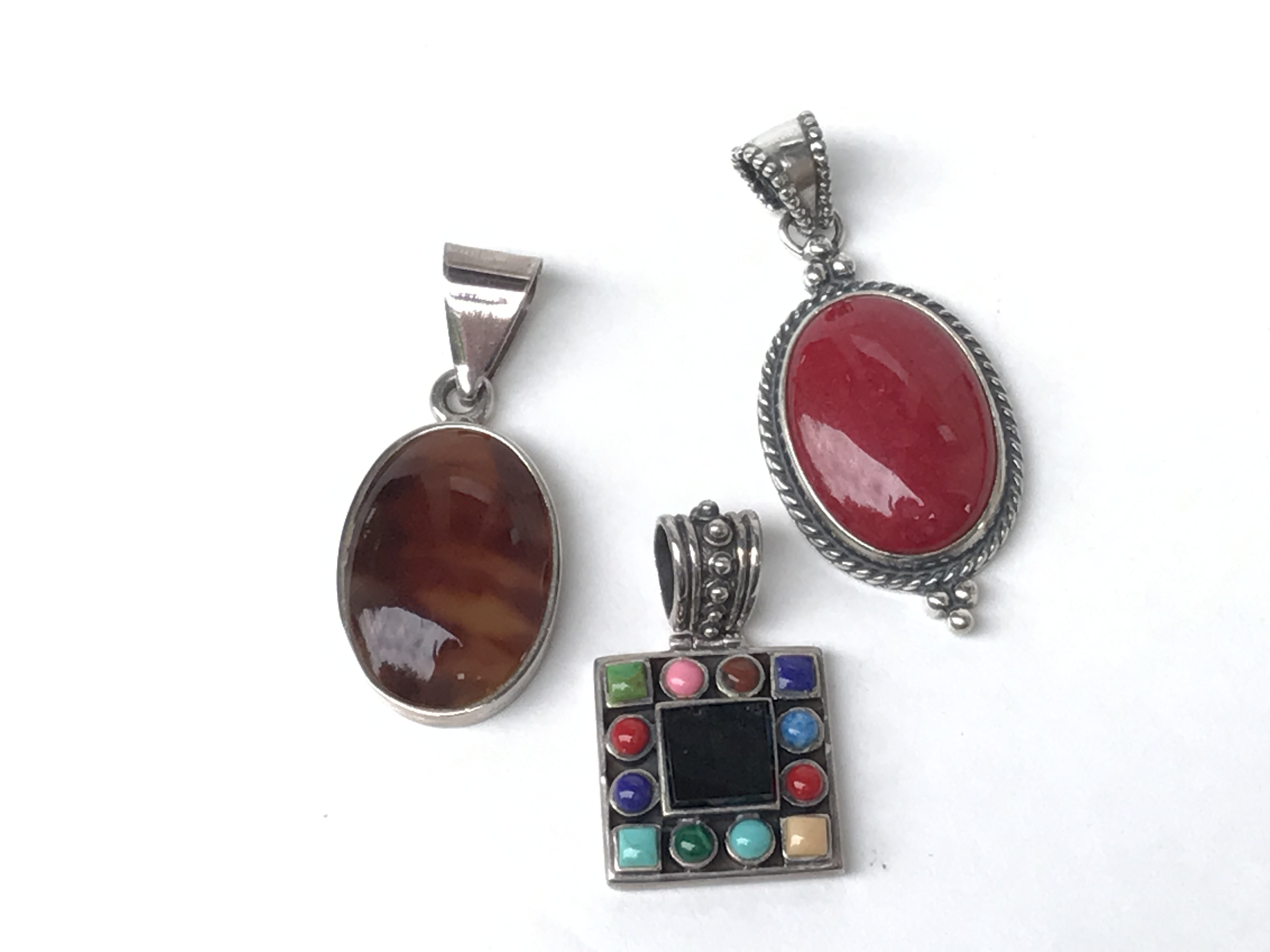 Sterling Silver Jewelry With Stones