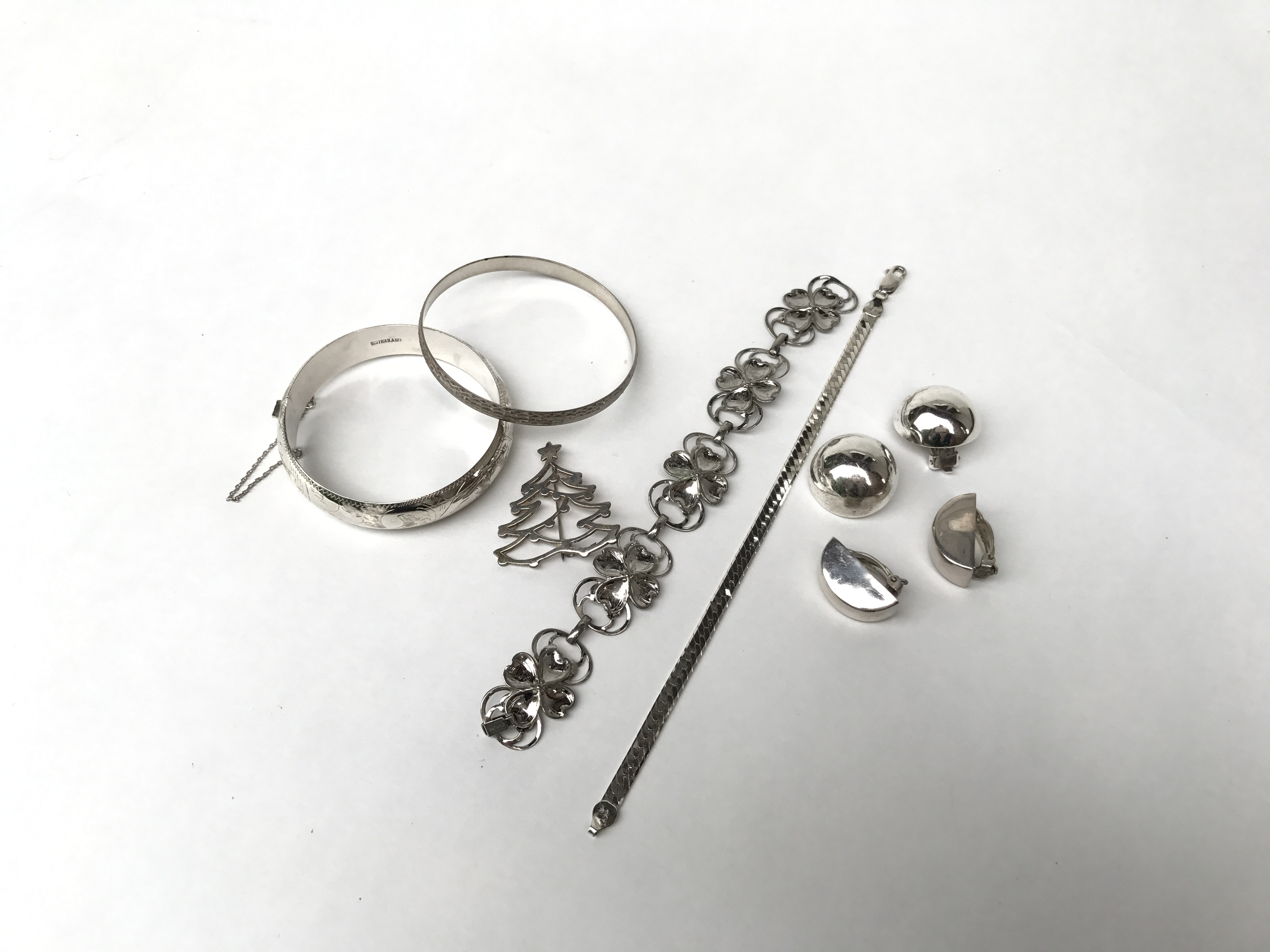 Assorted Sterling Silver Jewelry