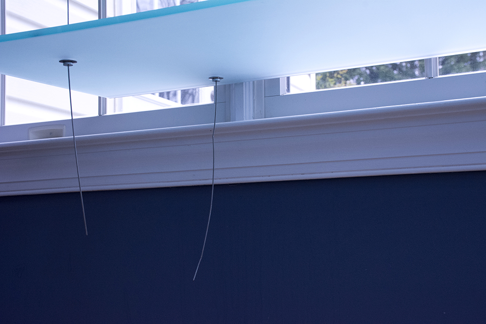 Nuvola Hanging Glass Shelves By Cattelan Italia