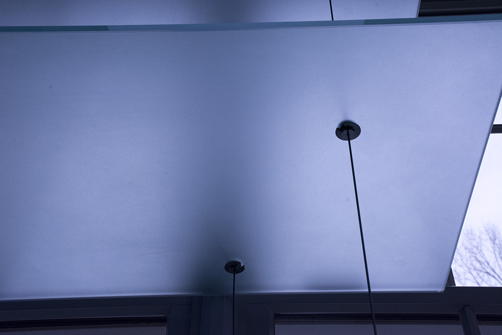 Nuvola Hanging Glass Shelves By Cattelan Italia