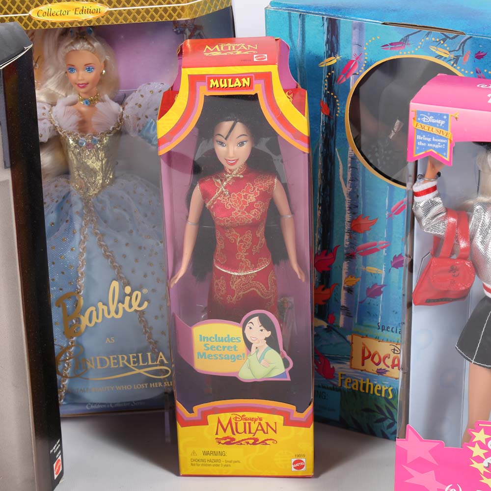 Walt Disney Limited Edition Barbie Dolls