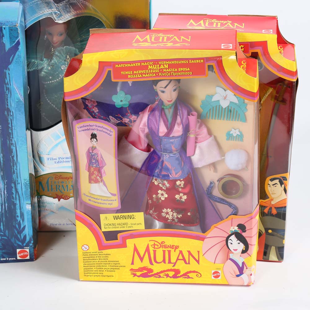 Walt Disney Limited Edition Barbie Dolls