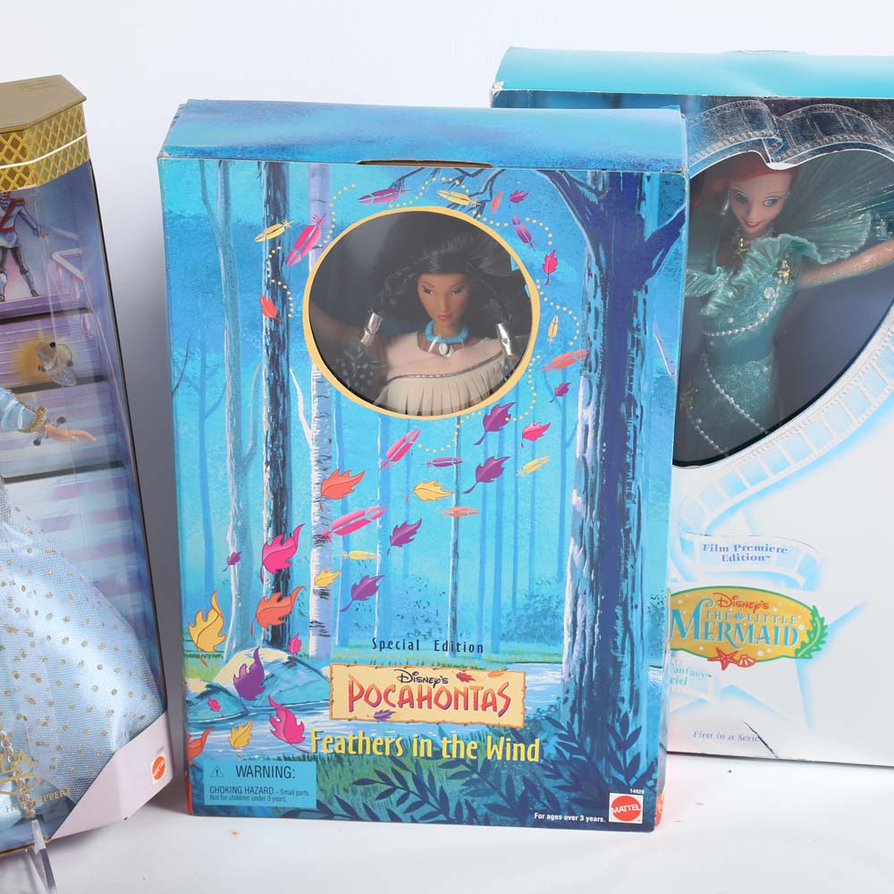 Walt Disney Limited Edition Barbie Dolls