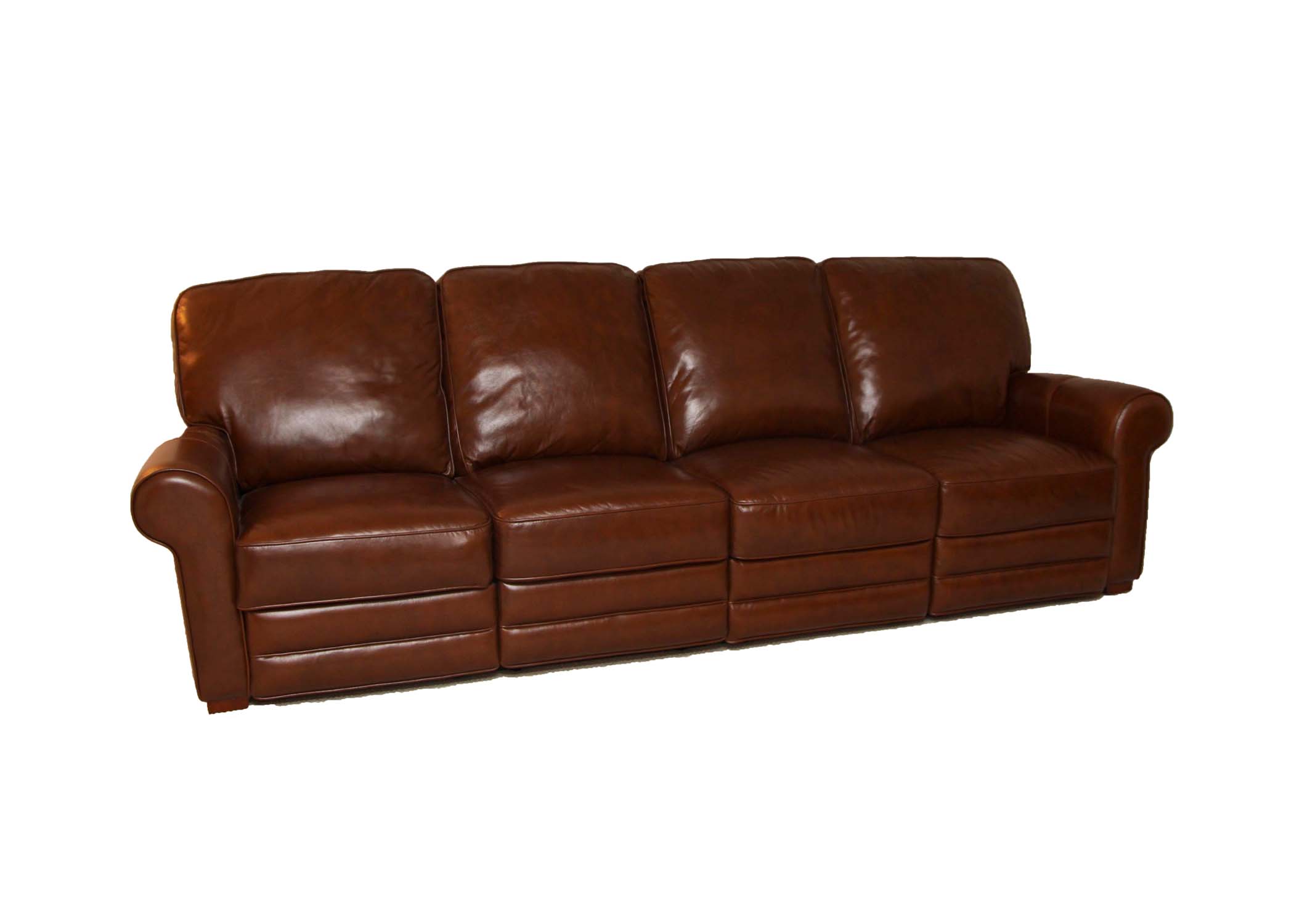 Reclining Leather Sofa