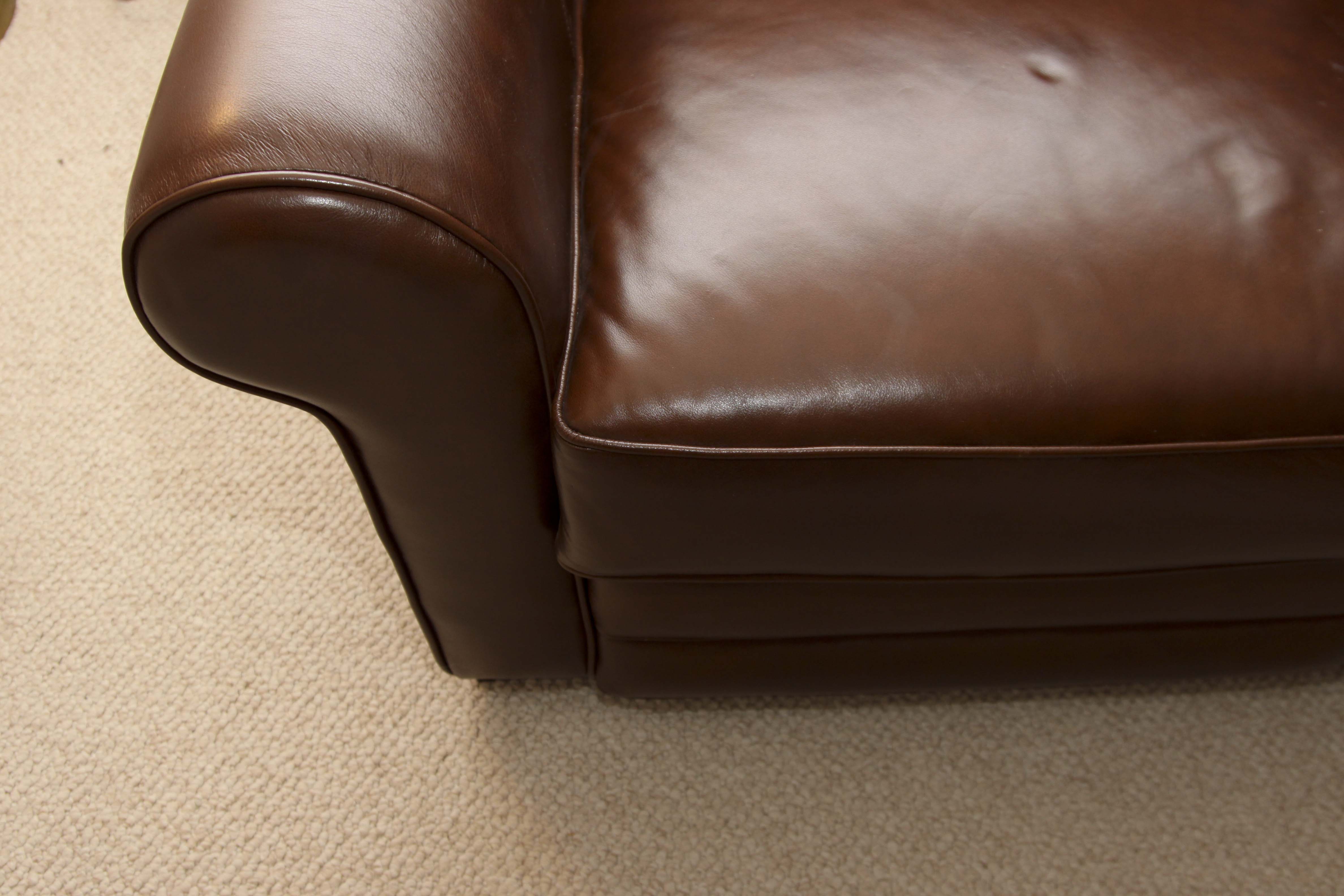 Reclining Leather Sofa