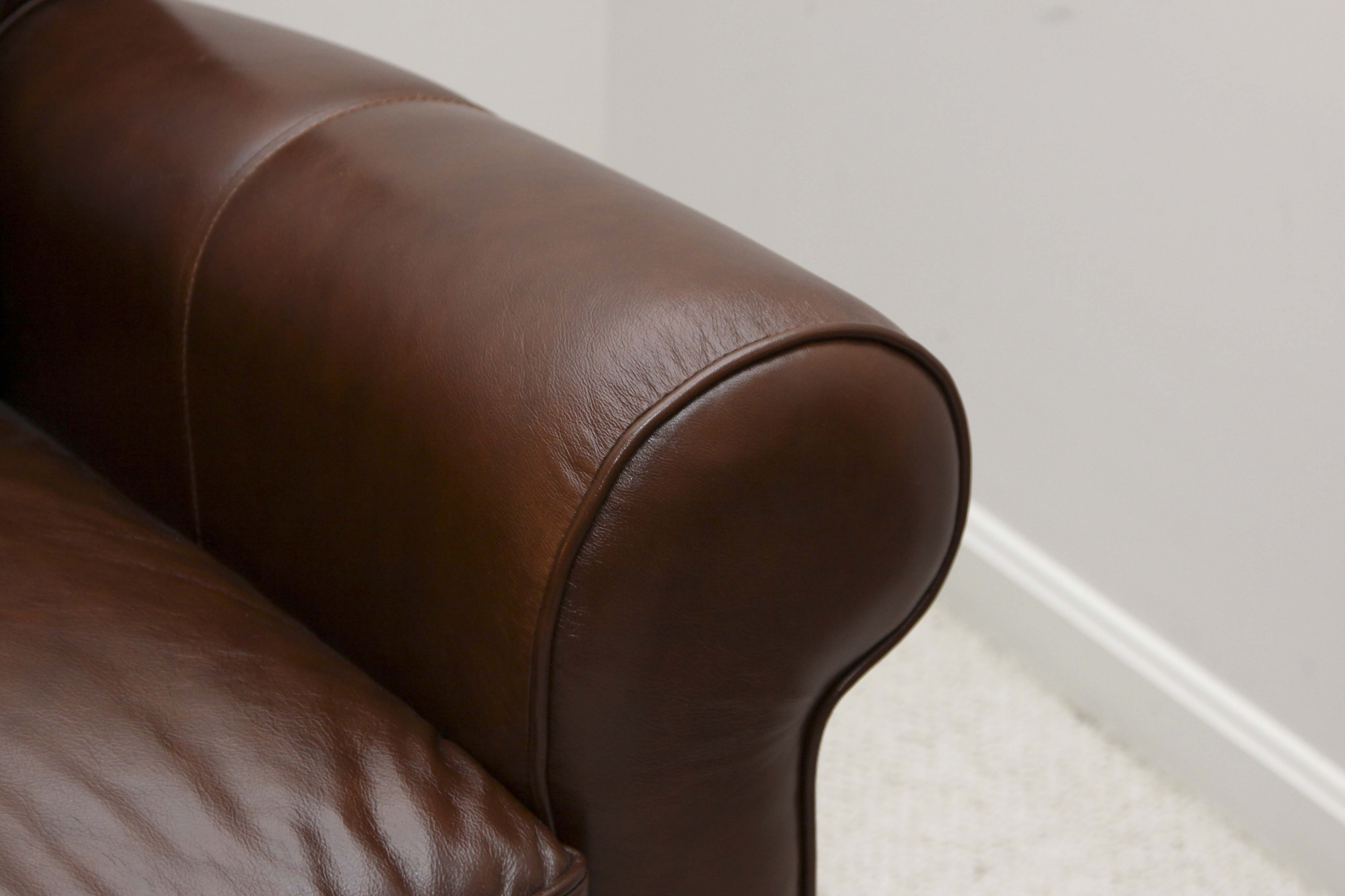 Reclining Leather Sofa