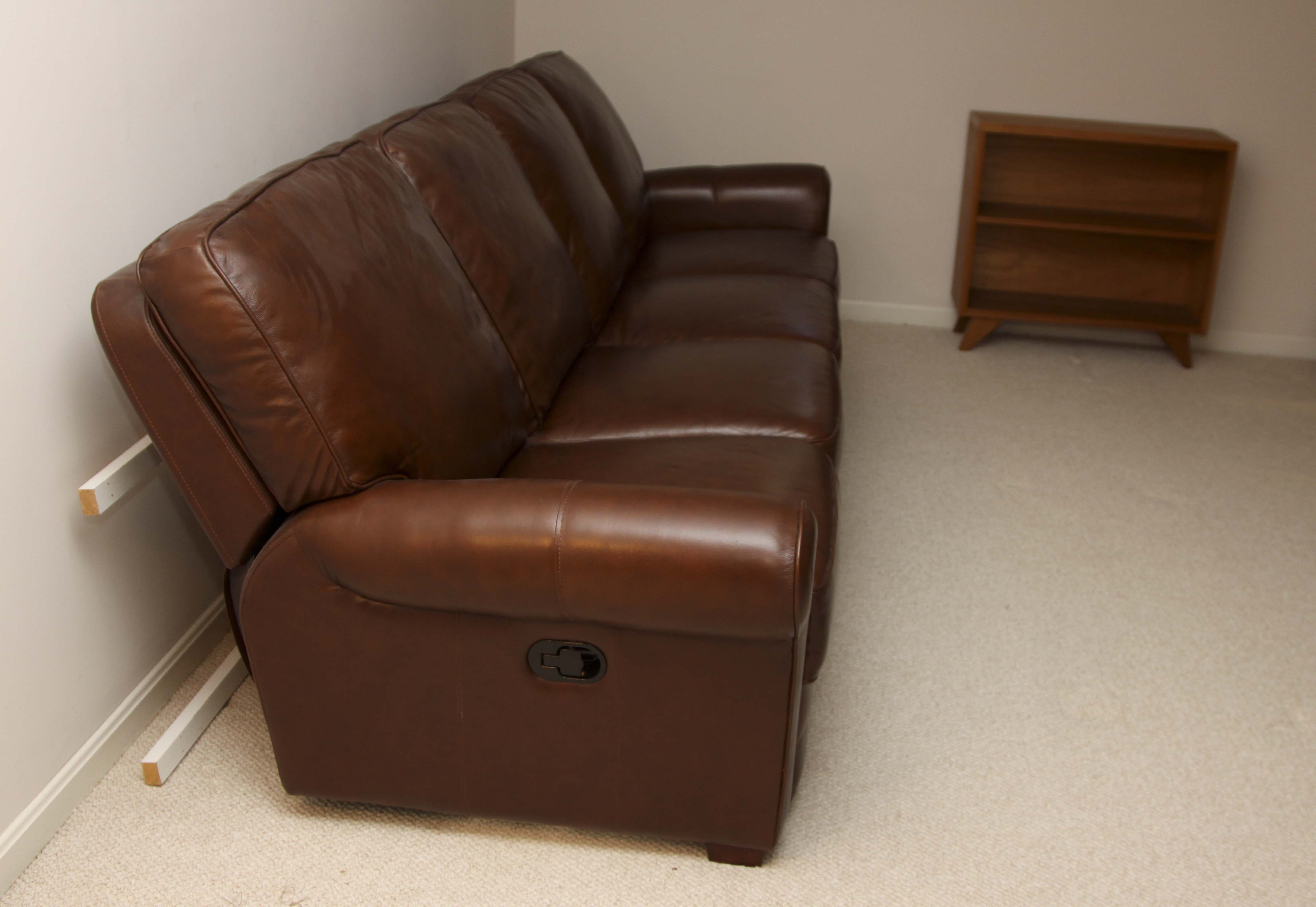 Reclining Leather Sofa