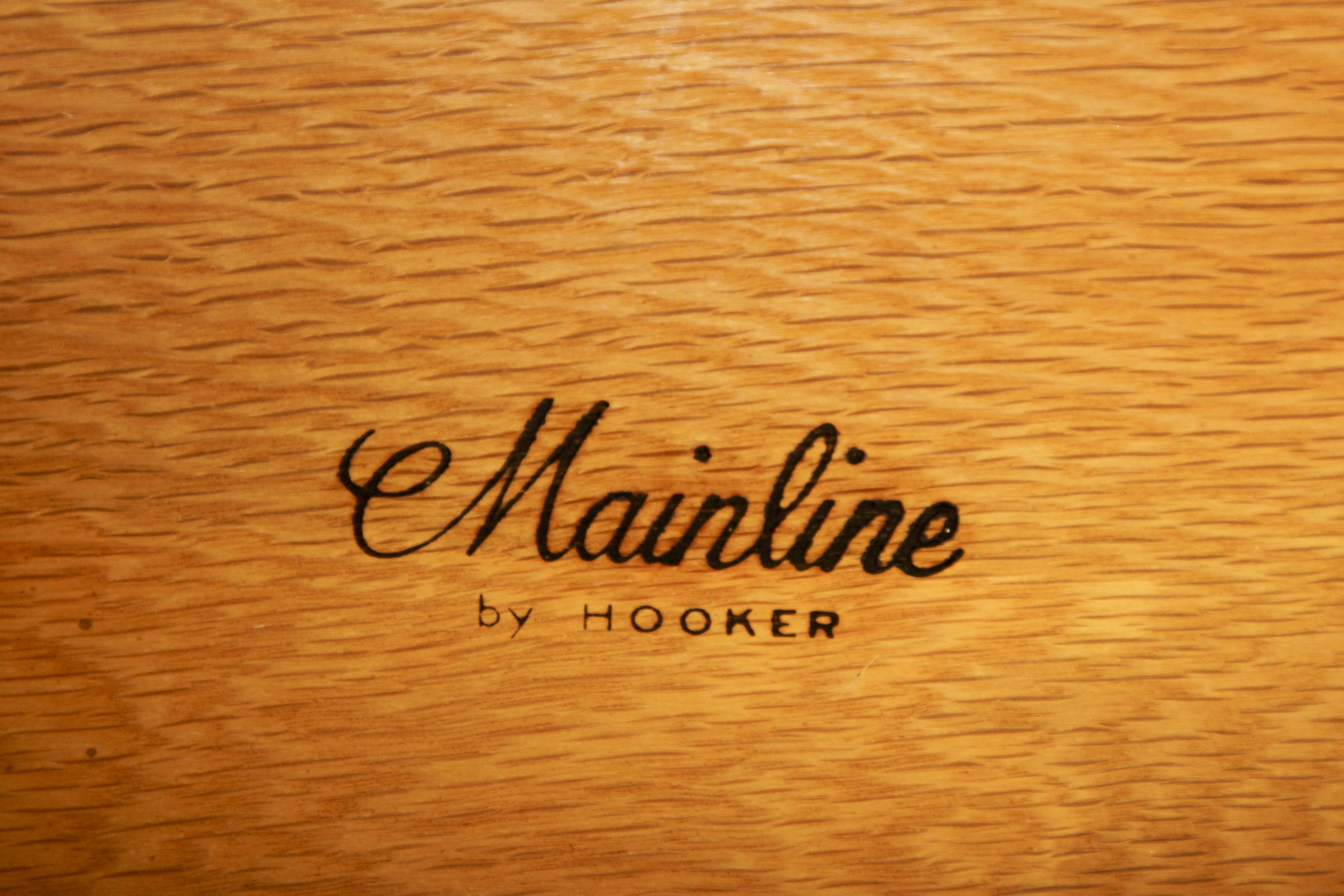 Mid Century Modern "Mainline" Dresser With Mirror by Hooker