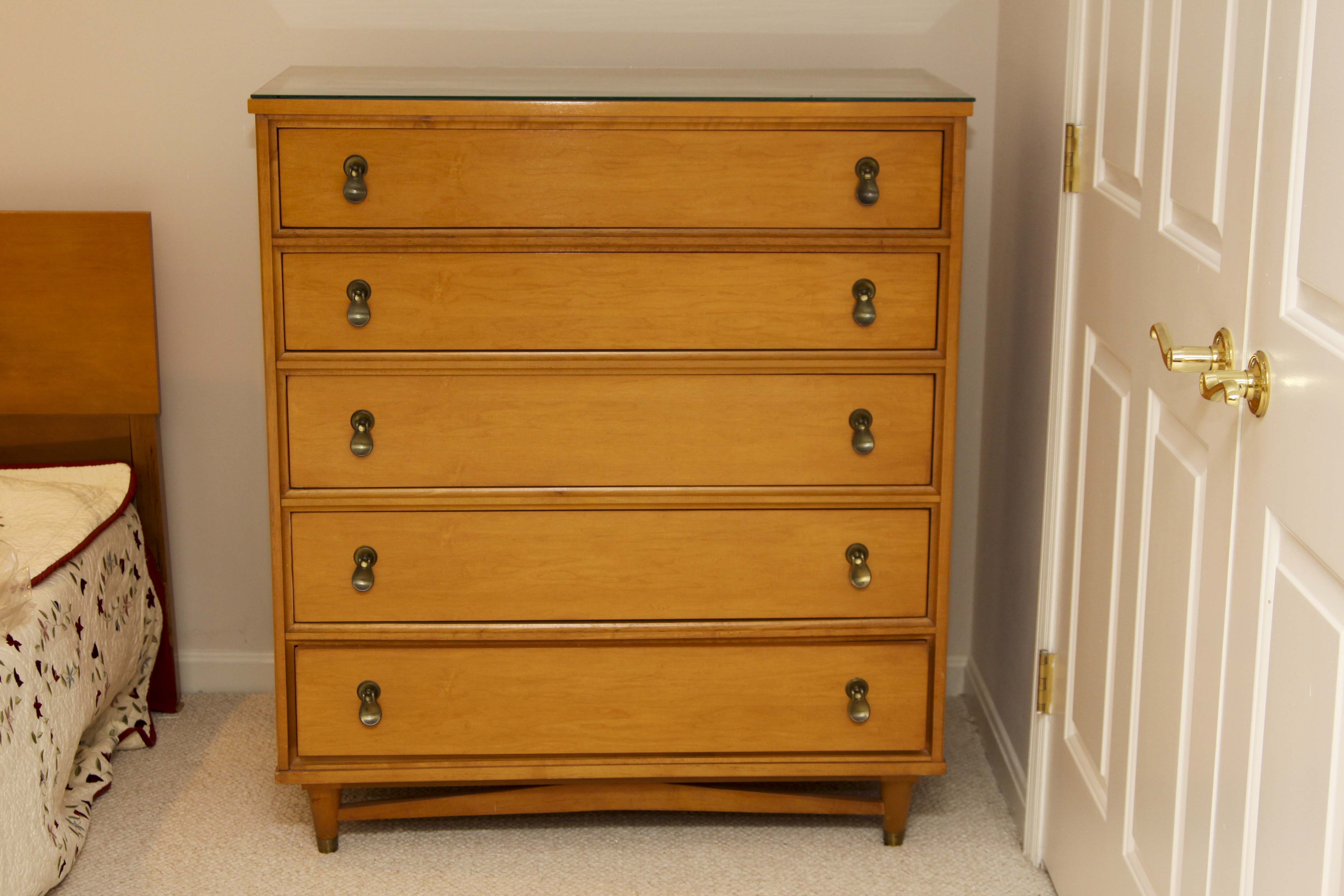 Mid Century Modern "Mainline" Chest of Drawers by Hooker
