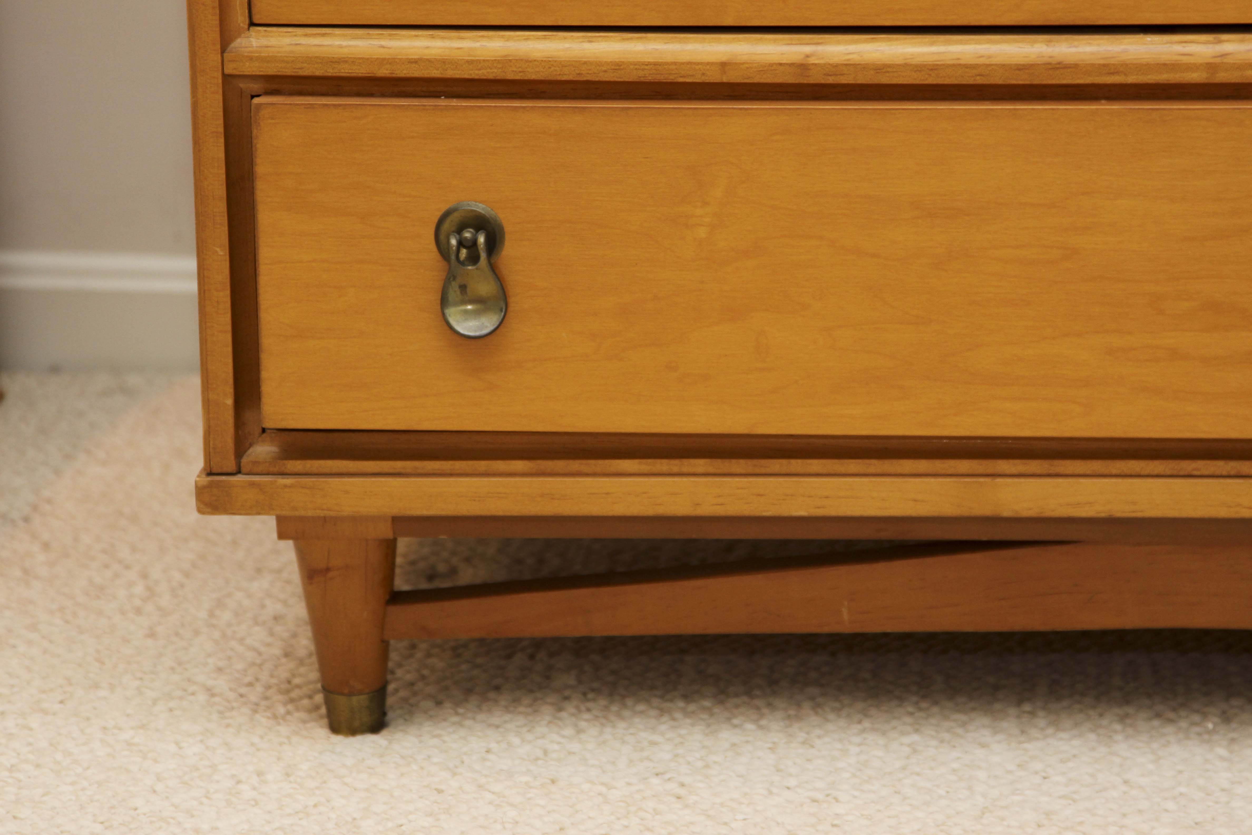 Mid Century Modern "Mainline" Chest of Drawers by Hooker