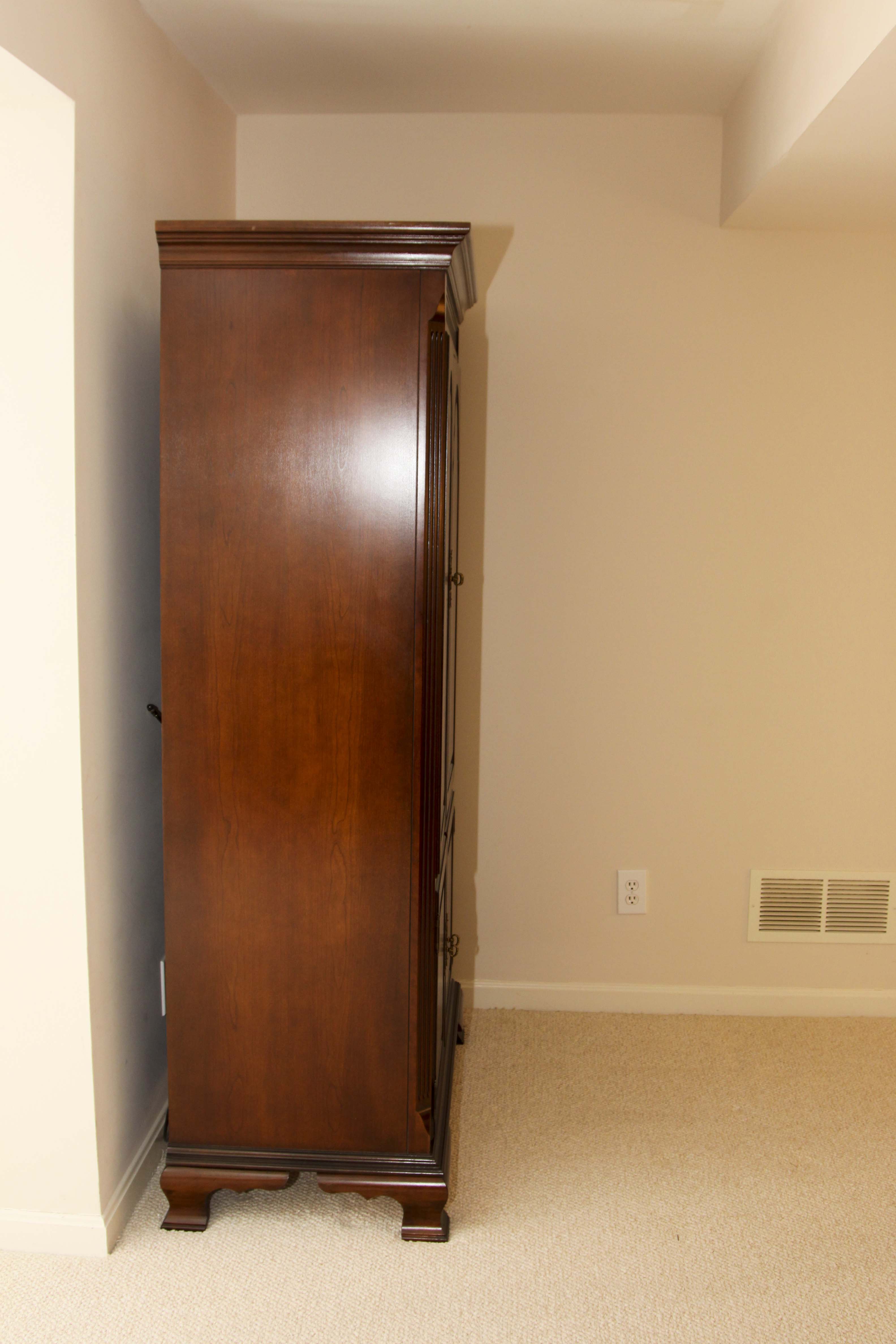 Traditional-Style Entertainment Armoire