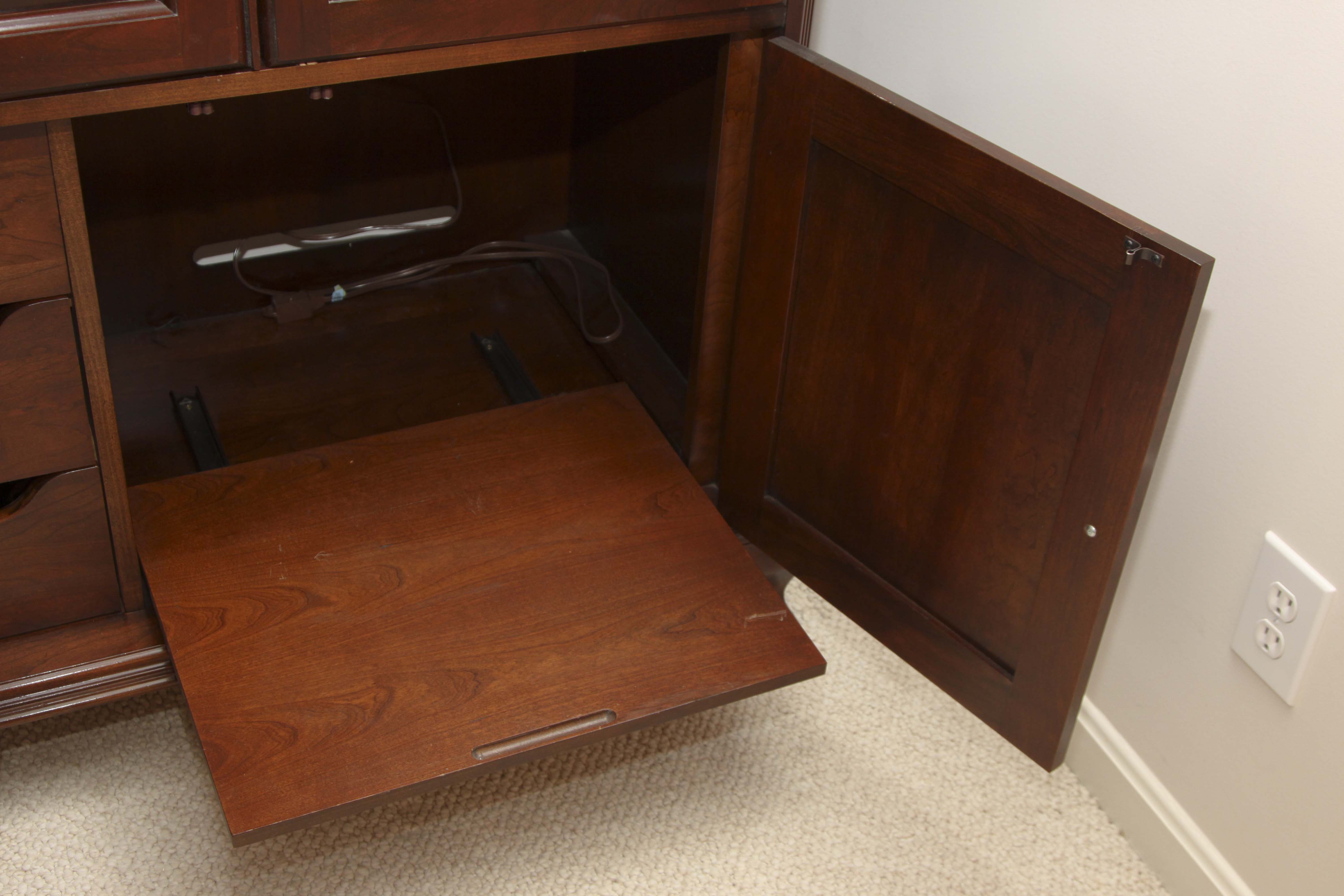 Traditional-Style Entertainment Armoire